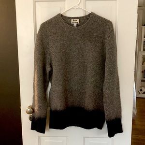 Acne Studios Mens ombré nubby sweater